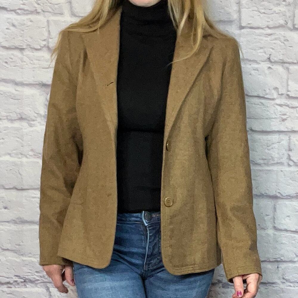 Vintage J. G. Hook neutral wool  tweed blazer